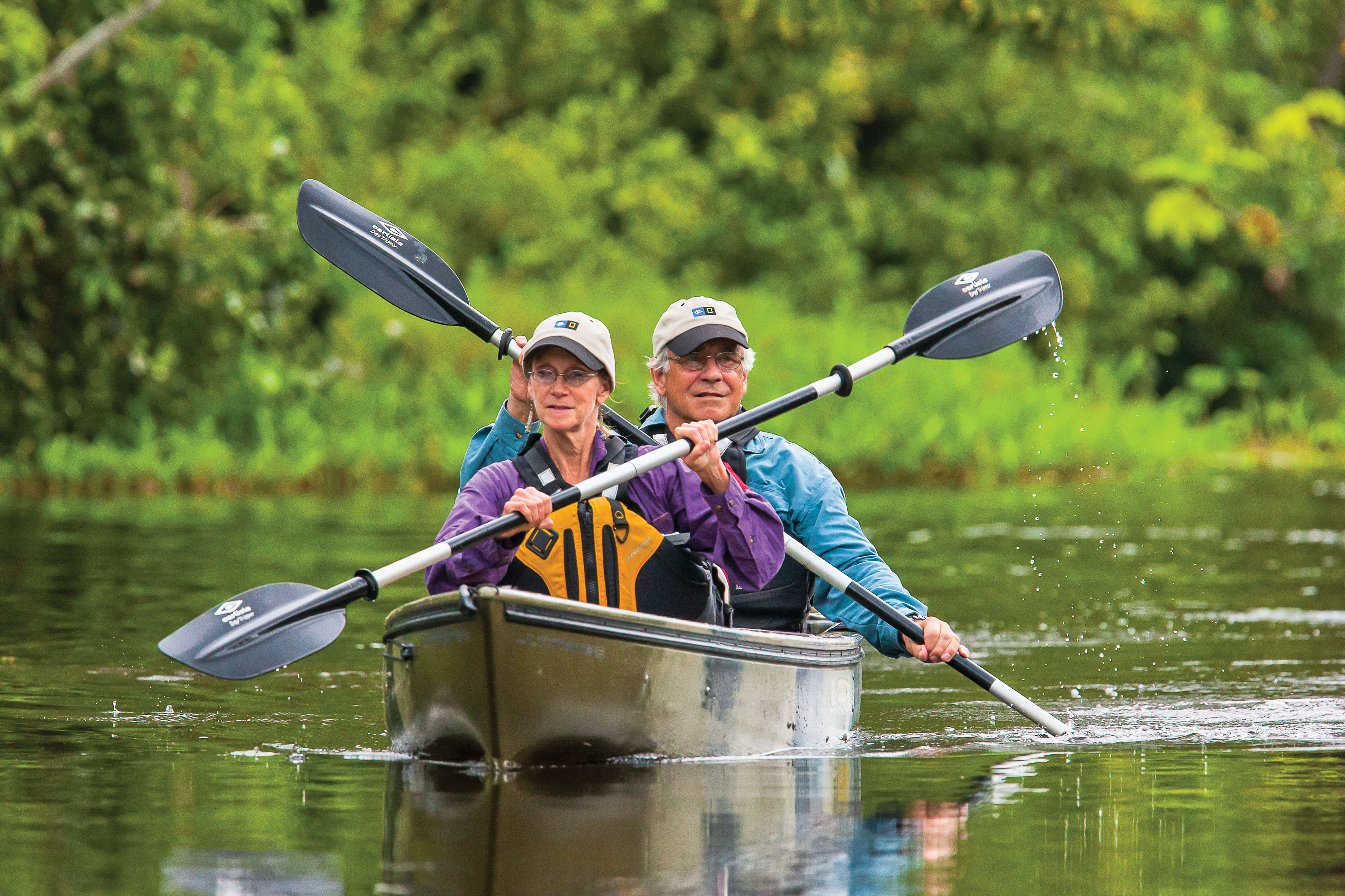 Guests Kayaking